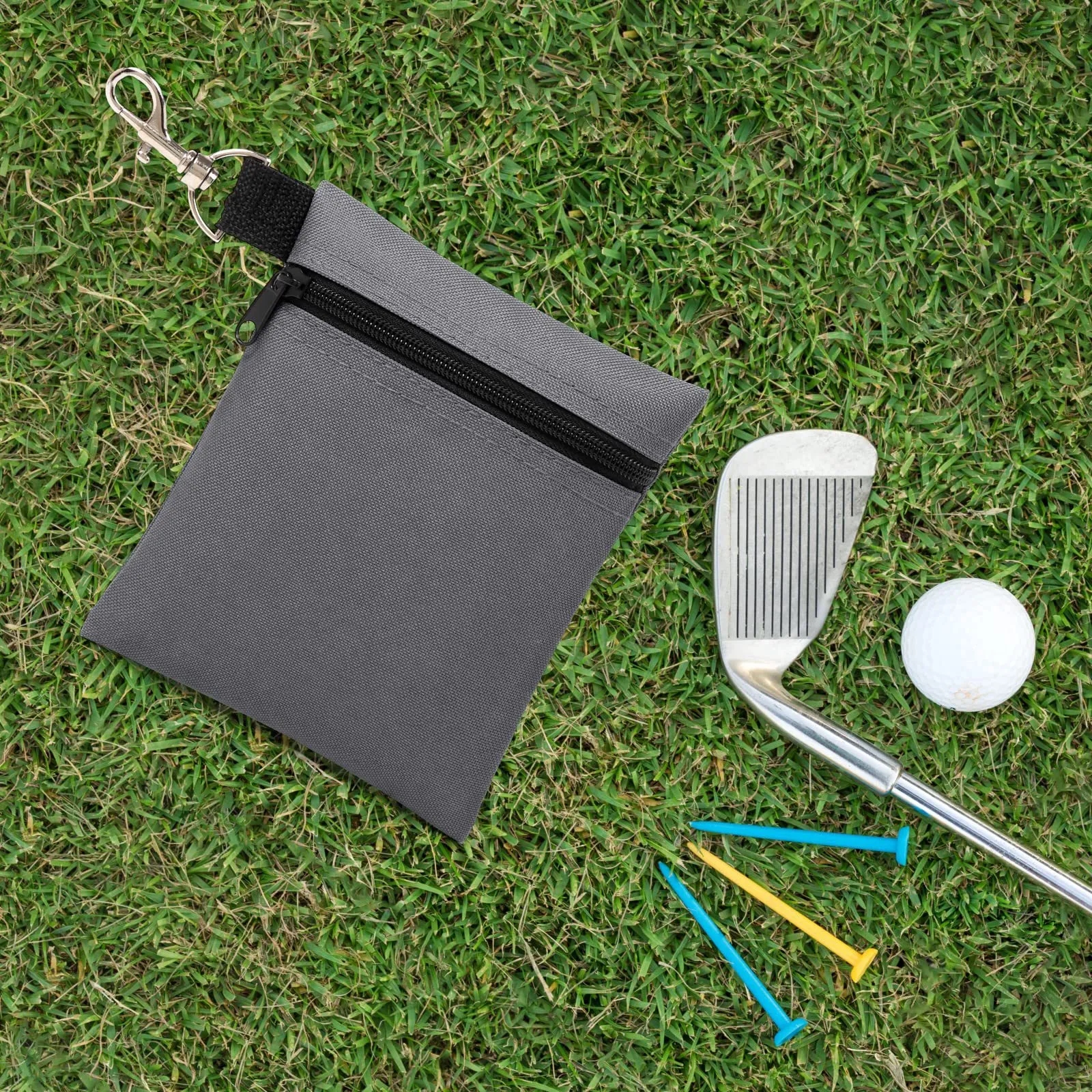 Zipper Golf Tee/Ball Pouch Bag 2