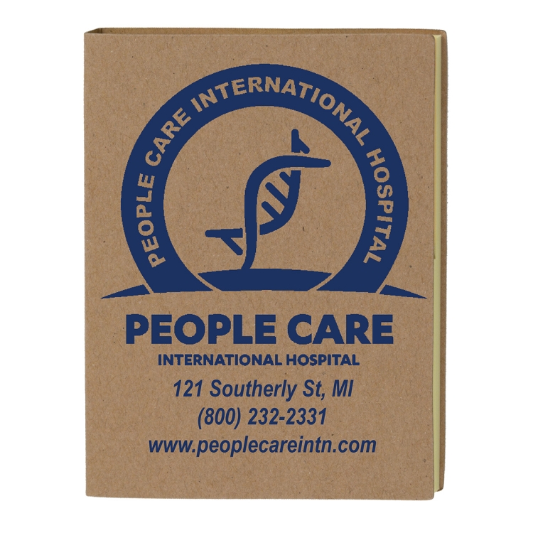 "LOOMIS" Small Eco Inspired Cover Sticky Notes & Flags 3