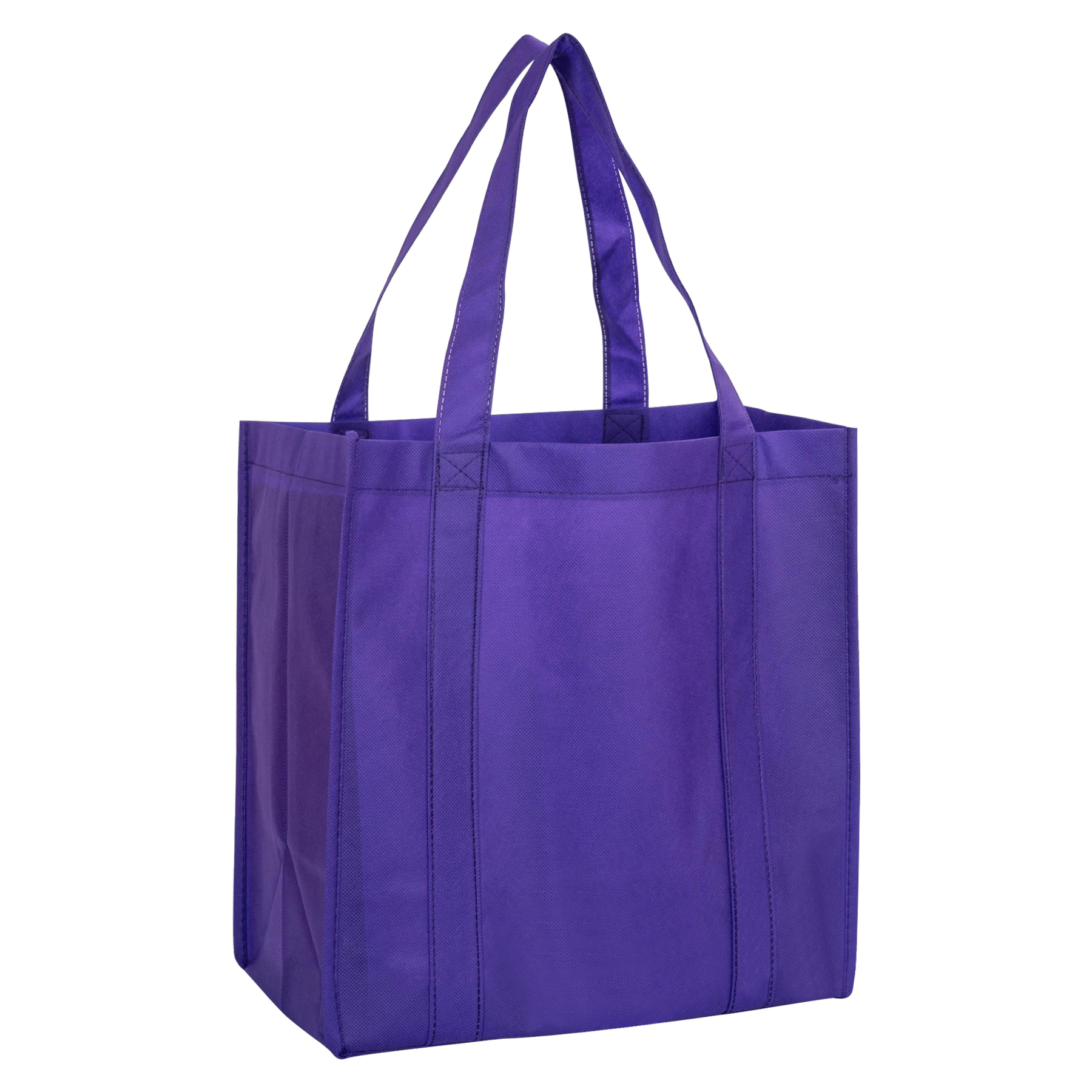 80gsm Grocery Shopping Non-Woven Tote Bag (13" x 15" x 10") 8