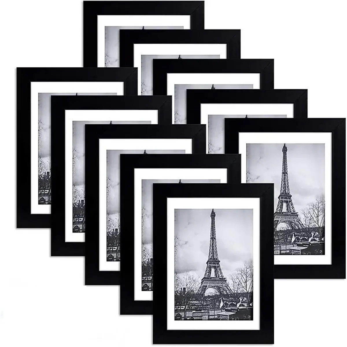 5 x 7 USA Wall & Table Mounting black gallery Picture frame 3