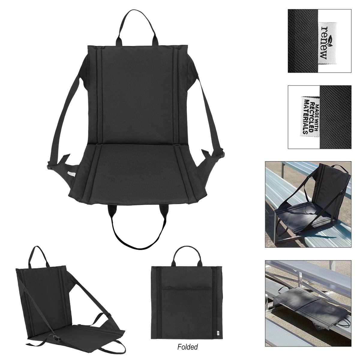 Foldable rPET Stadium Chair 3