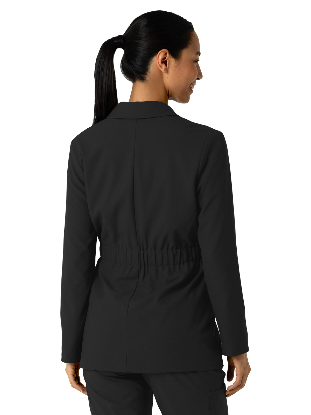 Wink Layers - Women's Blazer Short Lab Coat 8