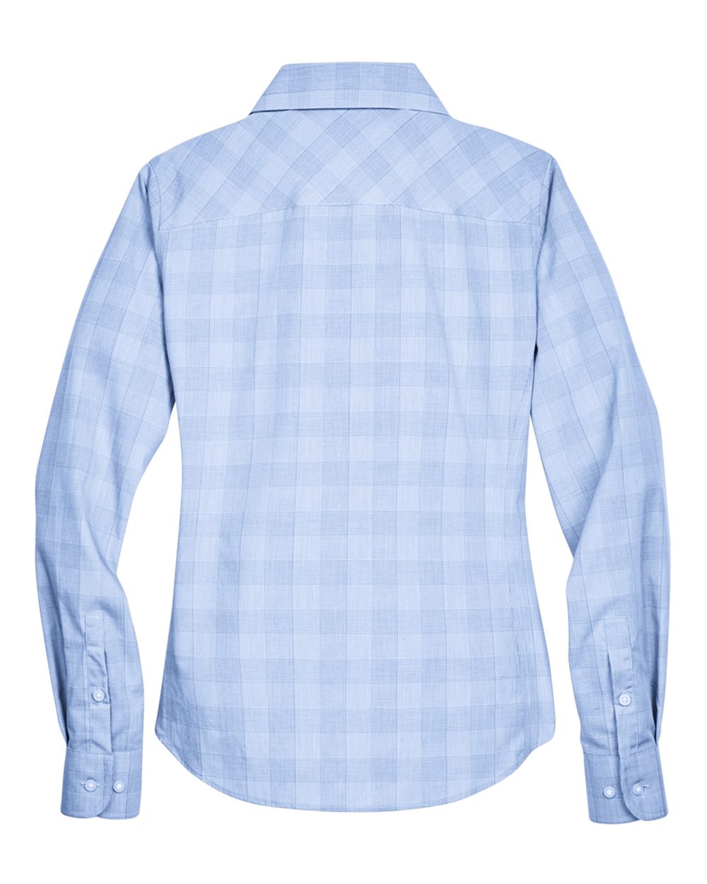 Women's Crown Collection® Glen Plaid Woven Dress Shirt - DG520W 2