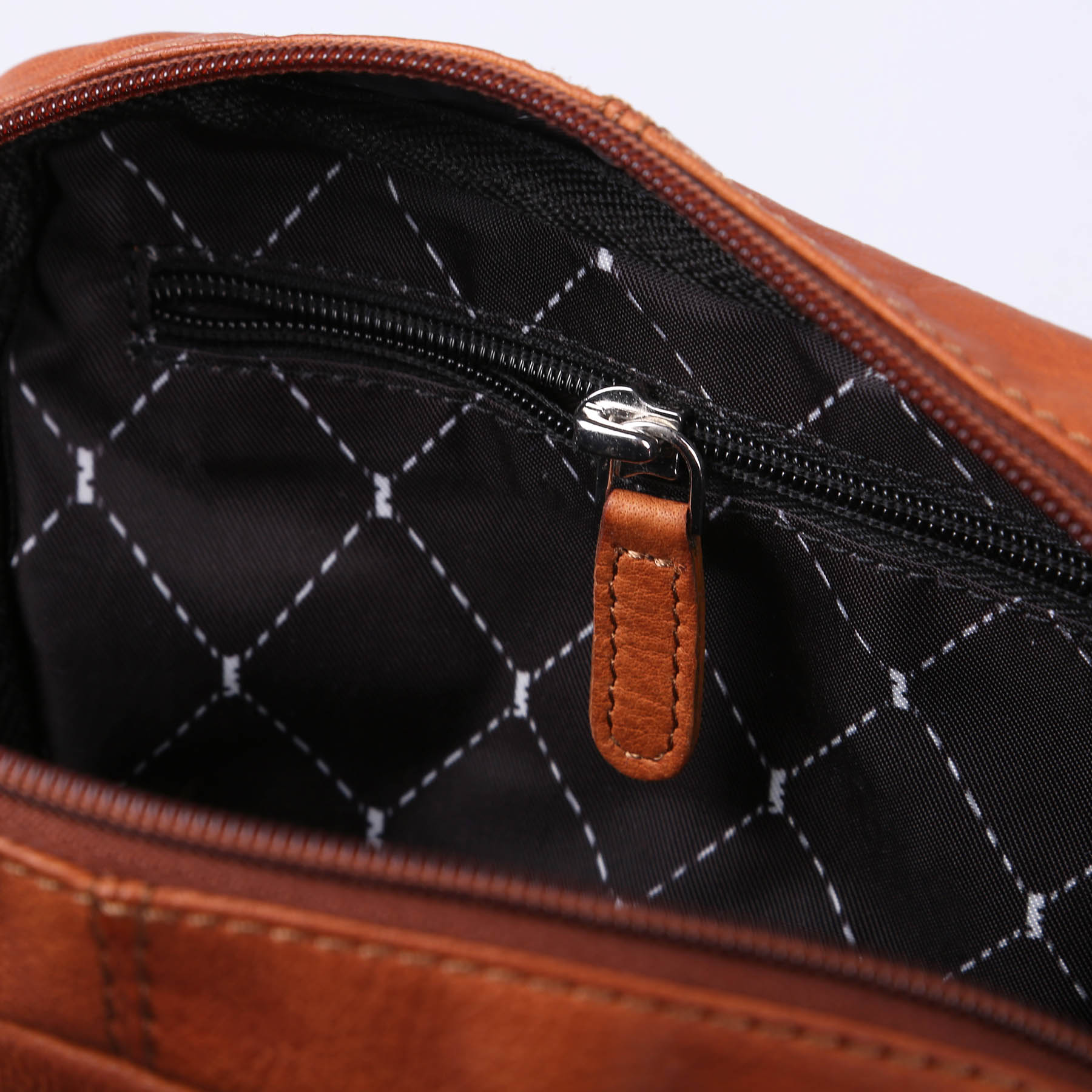 Brea Canyon Leather Cross Body Bag 16