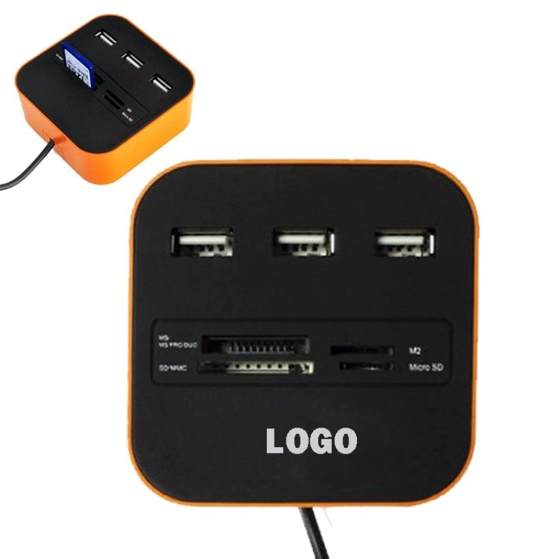 Multi-Slot Usb & Flash Card Reader 5