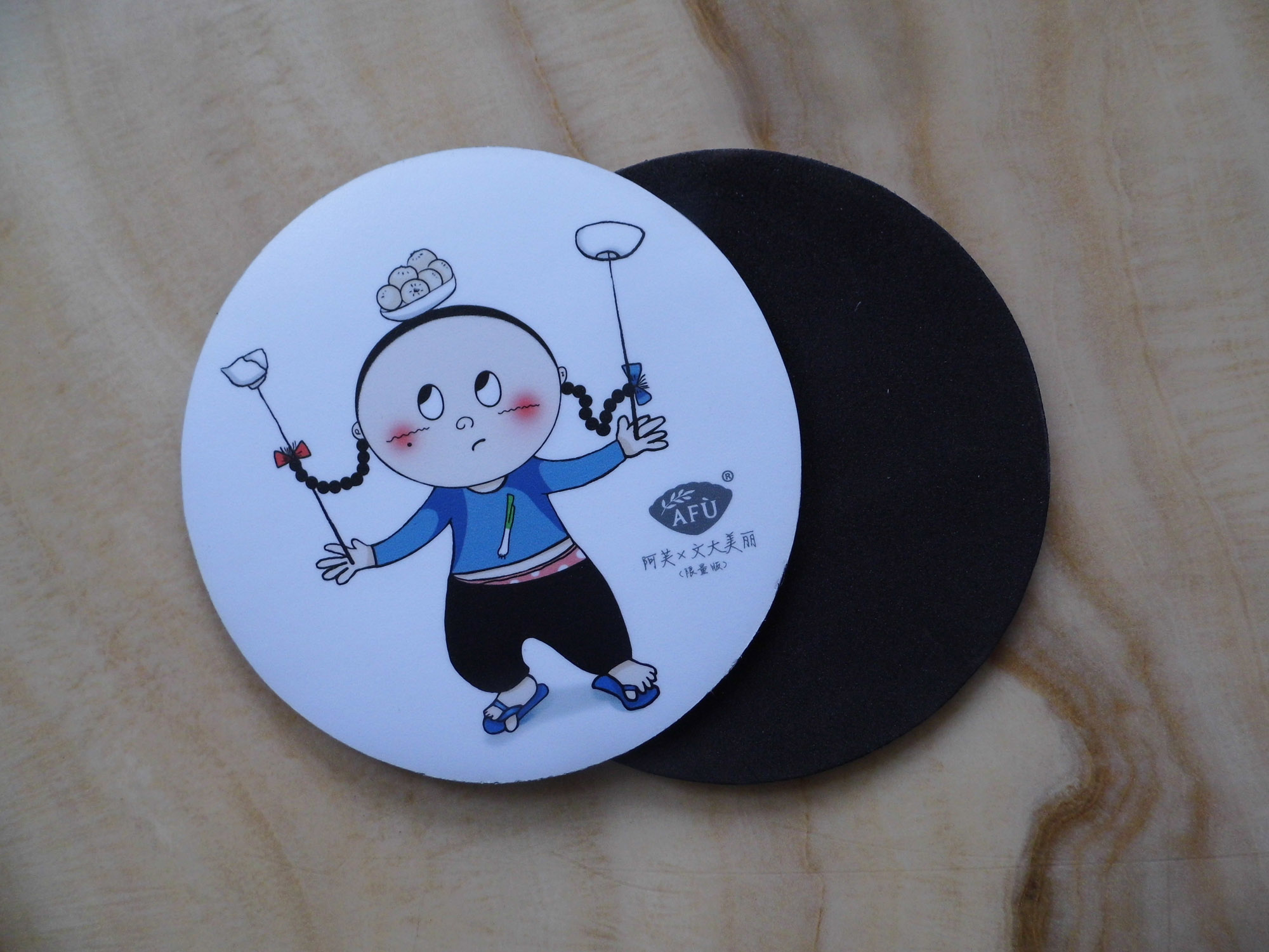 Round Drink Rubber Coasters 3
