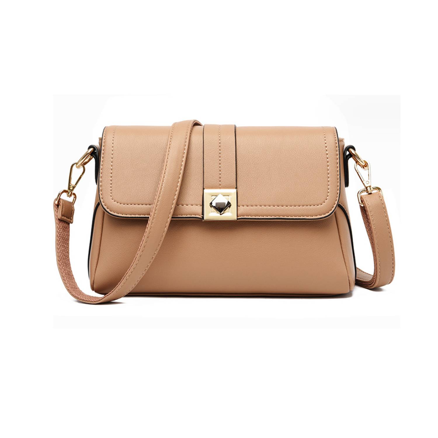 PU Leather Crossbody Tote Bag 3