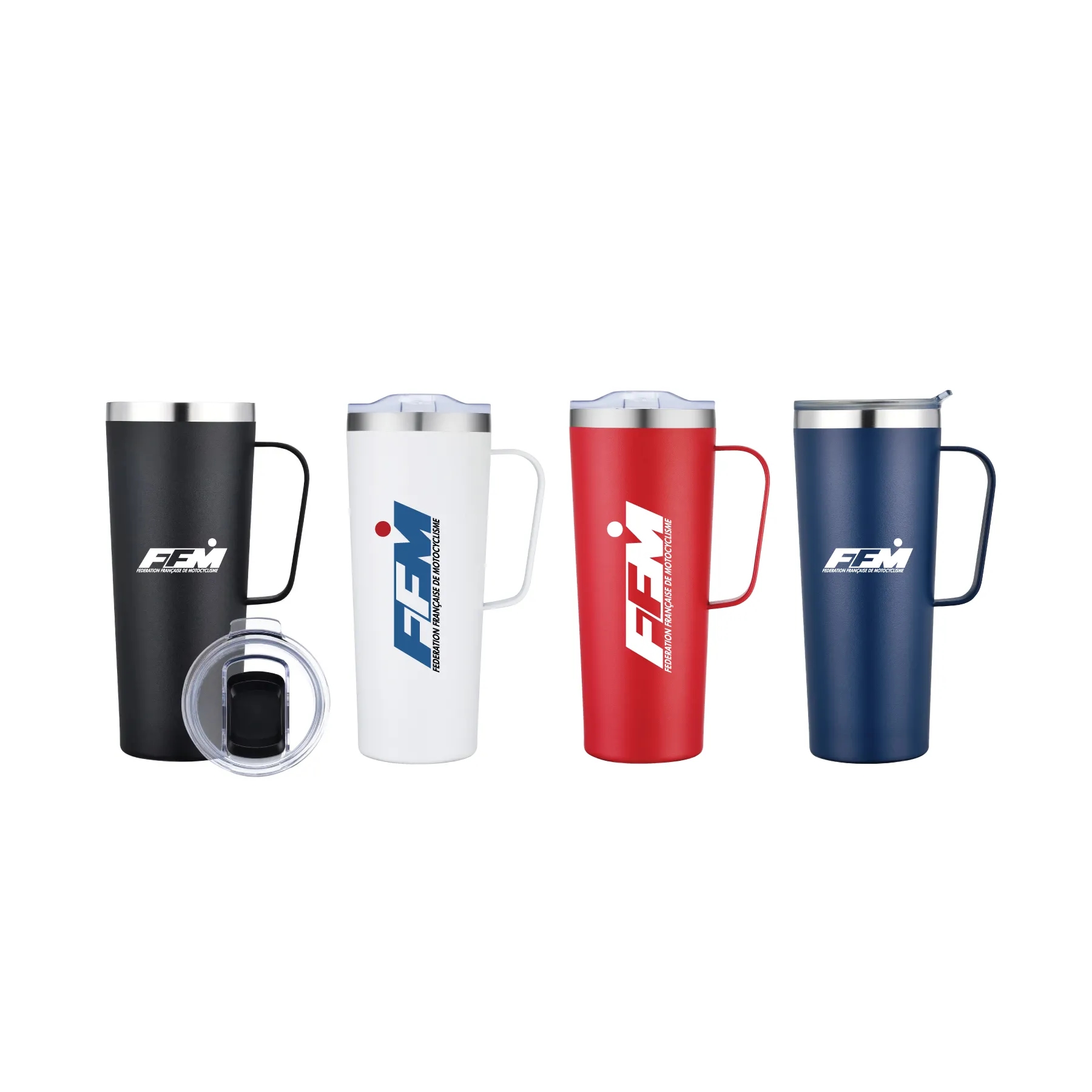 28oz Double Wall Vacuum Camp Mug w/ Handle