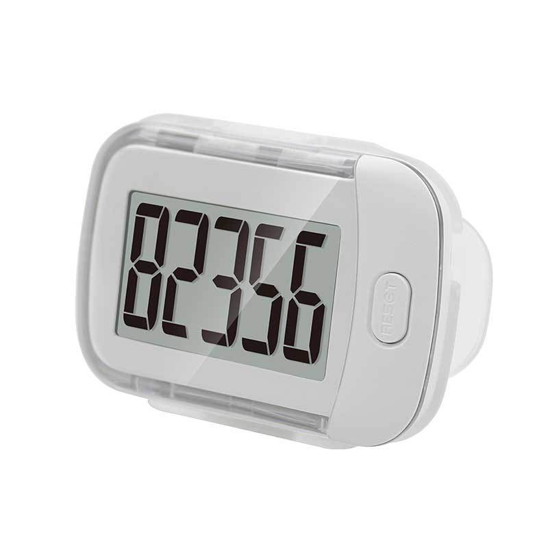 3D Pedometer Step Tracker with Removable Clip & Lanyard 2