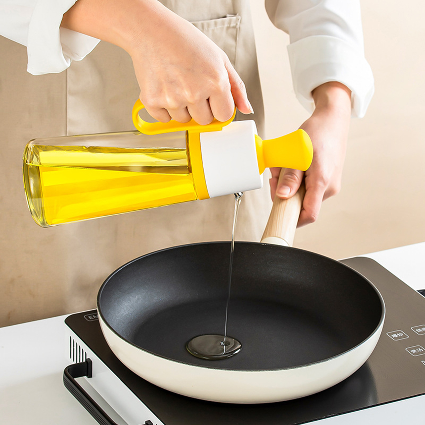 Glass Oil Dispenser Bottle 2