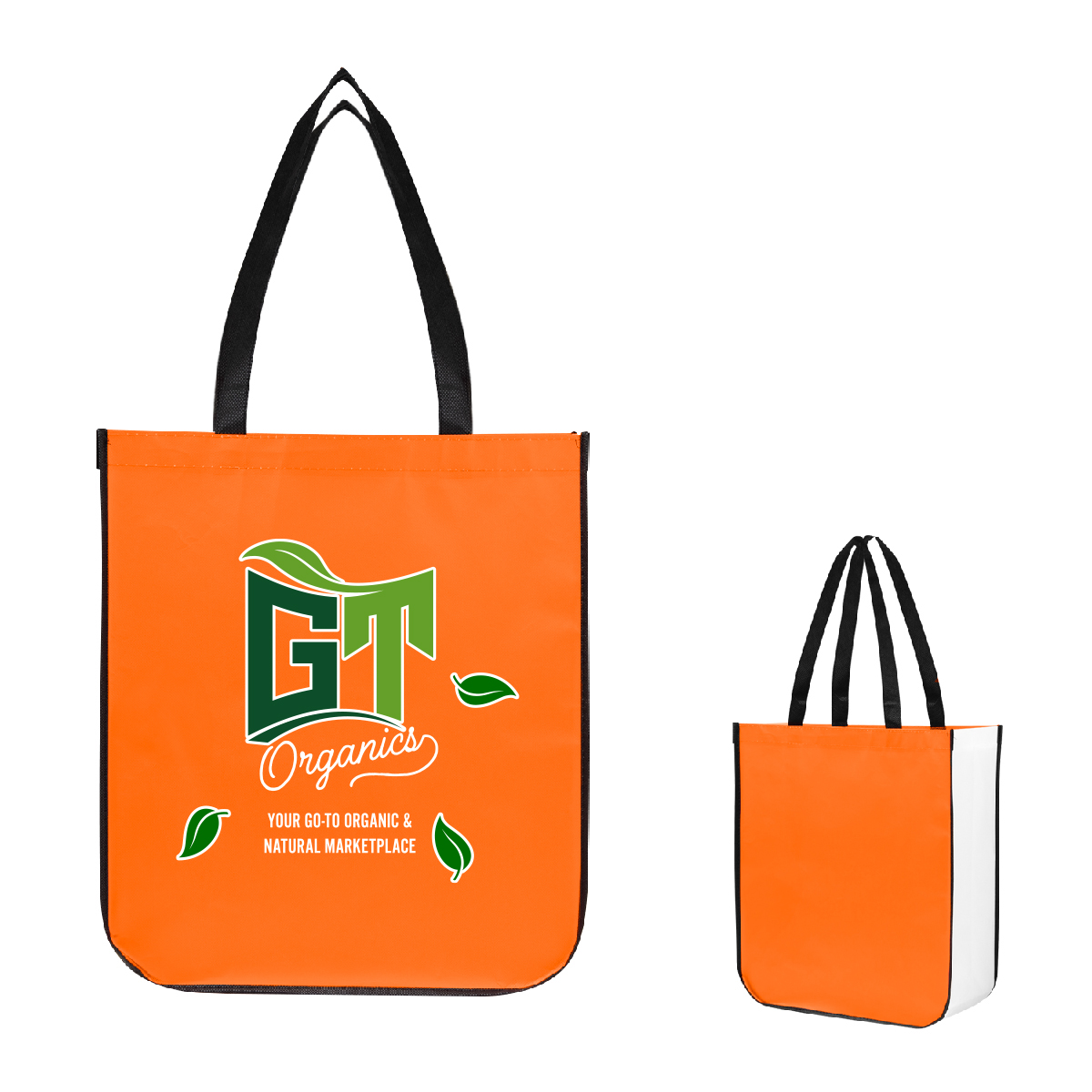 Jumbo Lola Laminated rPET Non-Woven Tote Bag 7