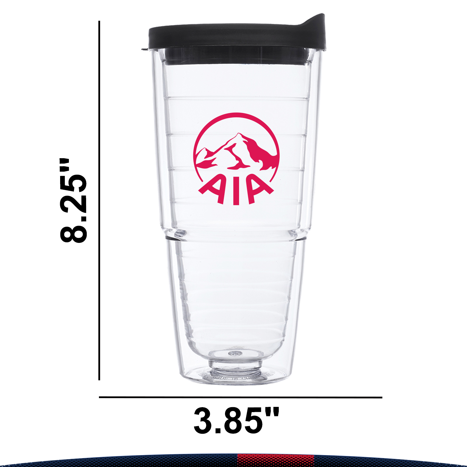 24 oz. Kiron Clear Acrylic Tumblers 7