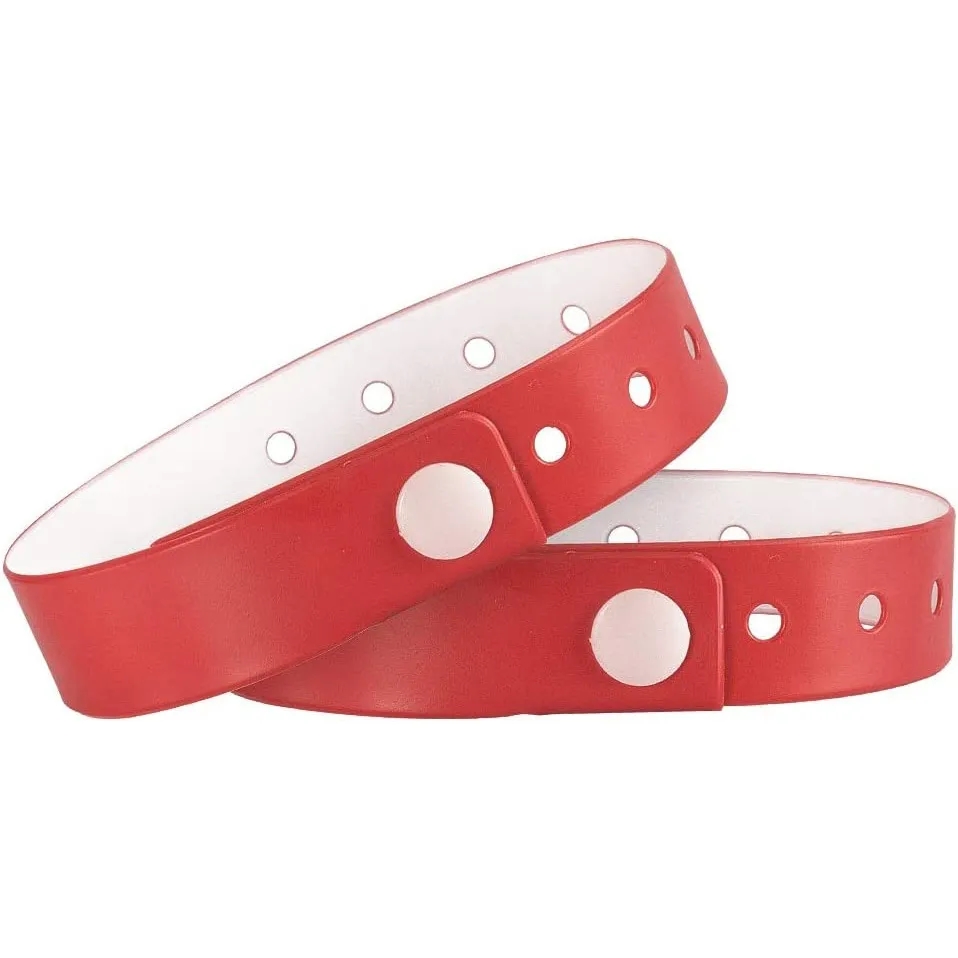 PVC Event Wristband with Adjustable Holes 7