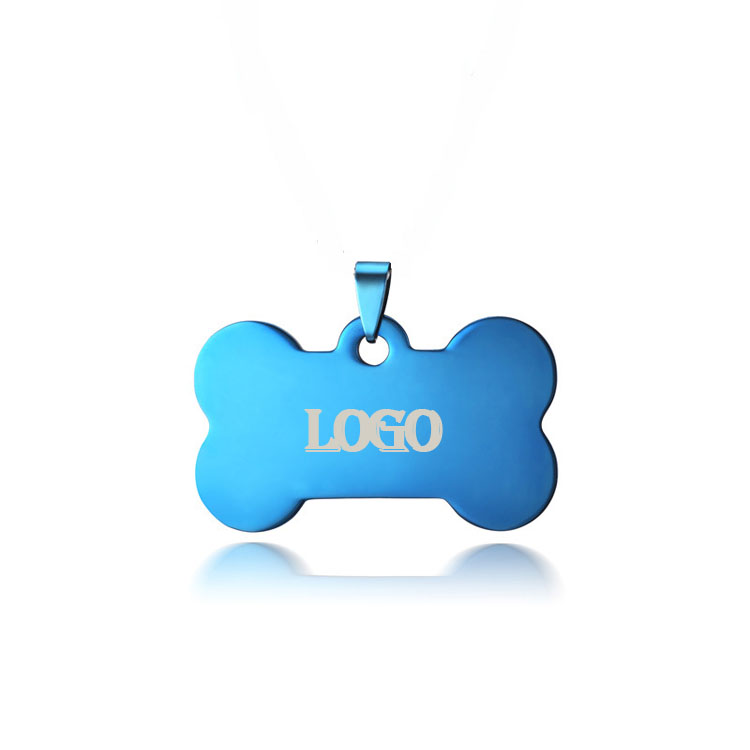 Bone Shape Pet Nameplate 6