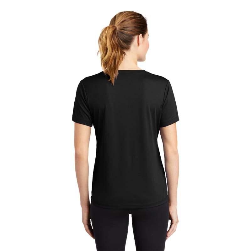 Sport-Tek Women's PosiCharge RacerMesh V-Neck Tee. 41