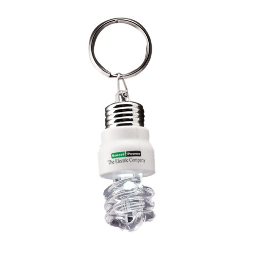 Light Up Light Bulb Keytag 3