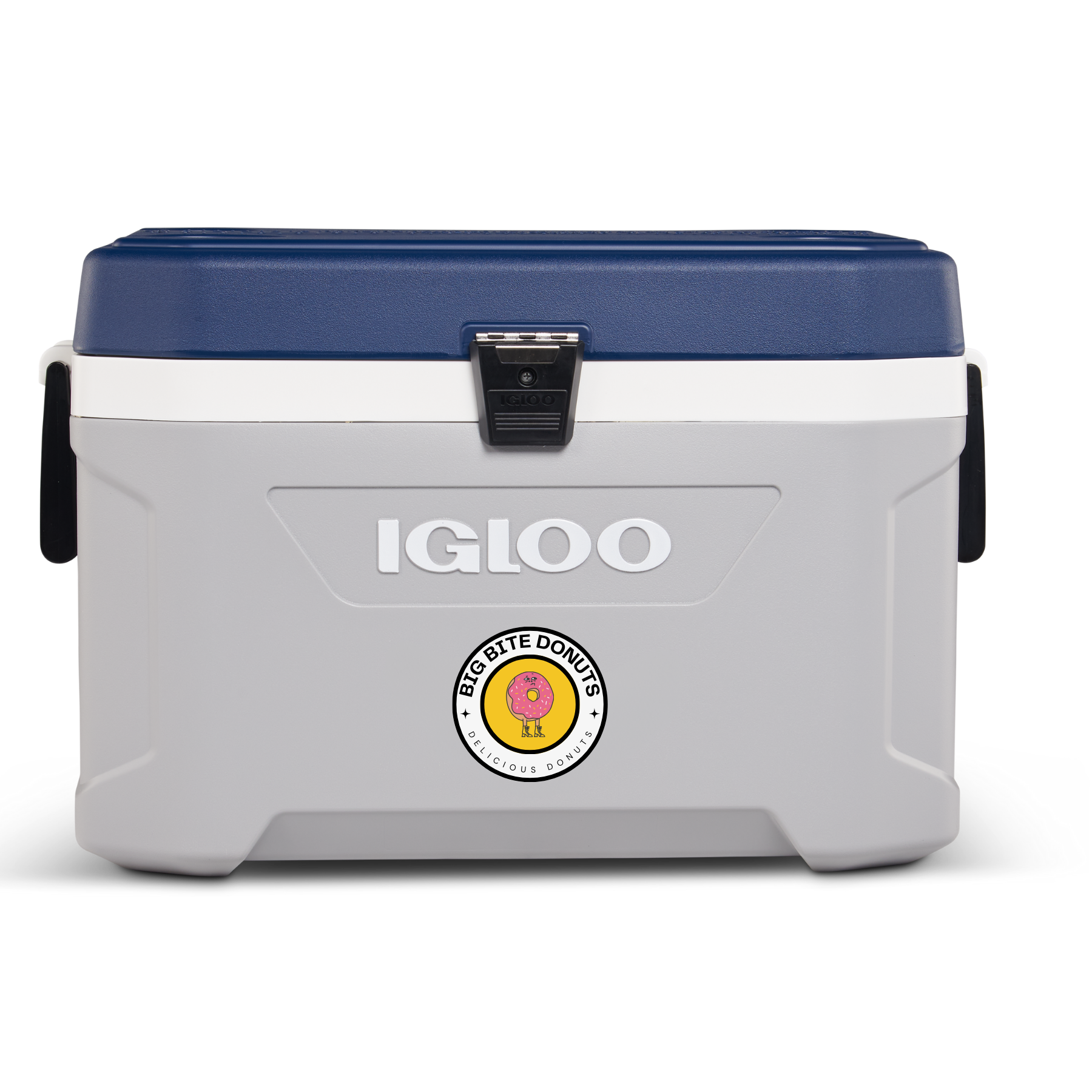IGLOO MAXCOLD LATITUDE 54 QT BLANK* COOLER (Carbonite/Aegean Sea)