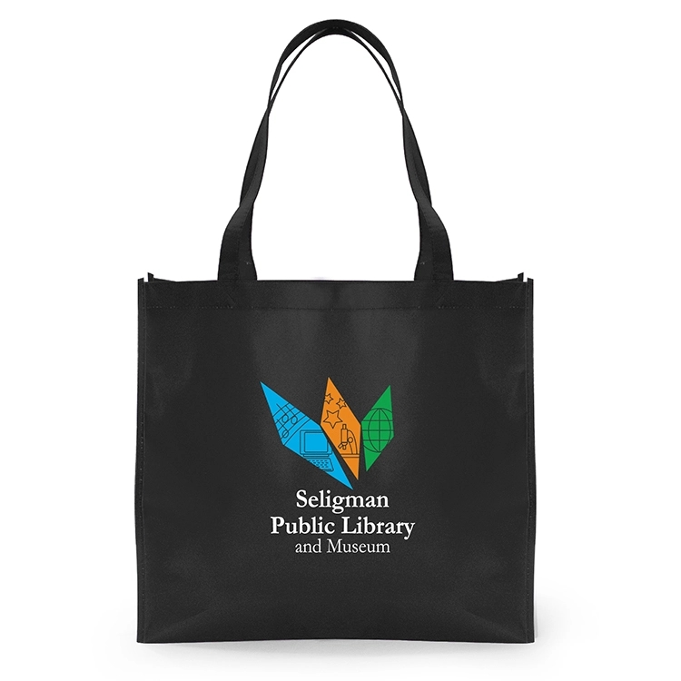 COSMO LARGE MATTE LAMINATED TOTE 6