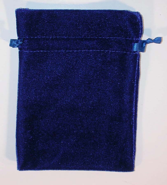 Velvet Drawstring Bag 3x4" 3