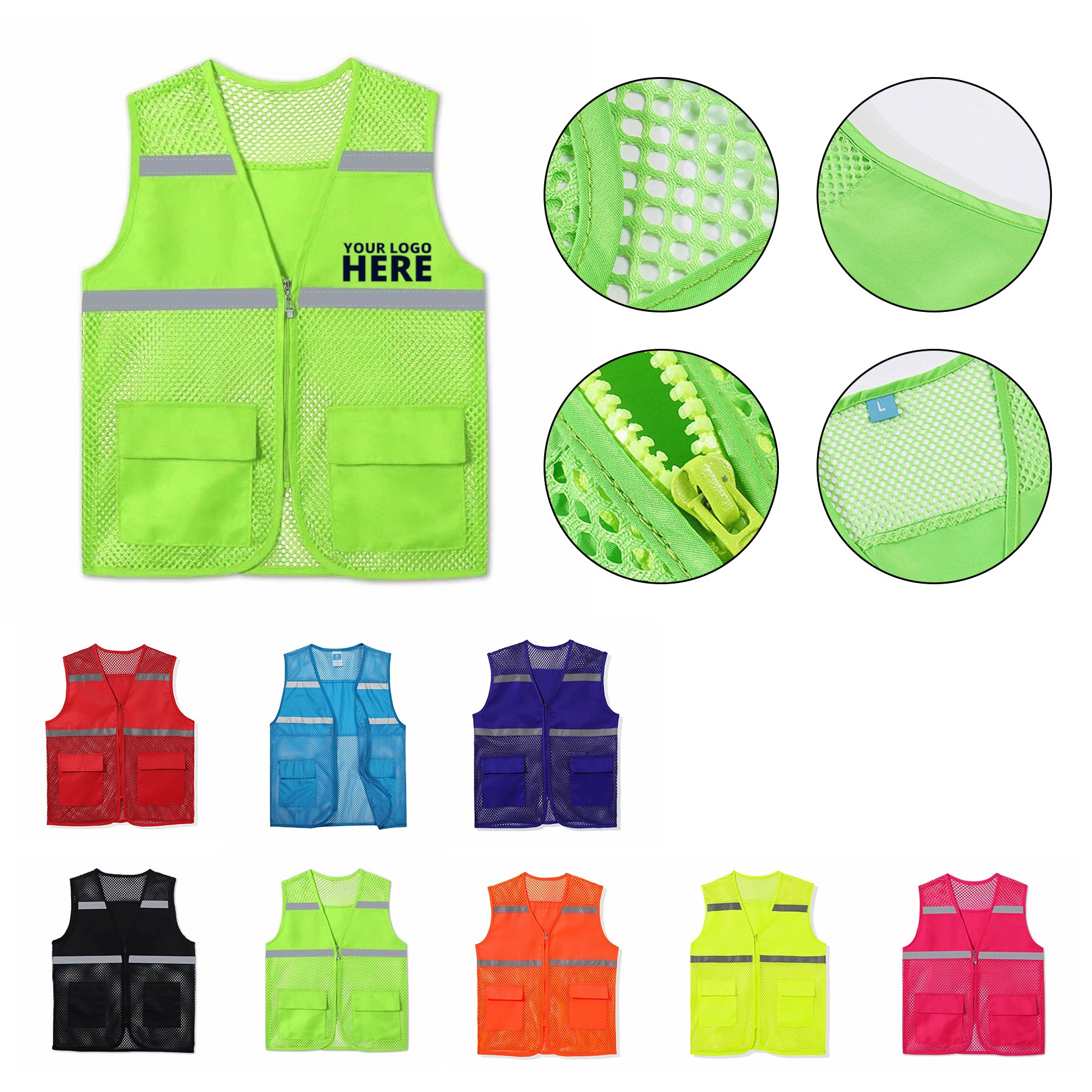 Reflective Mesh Vest