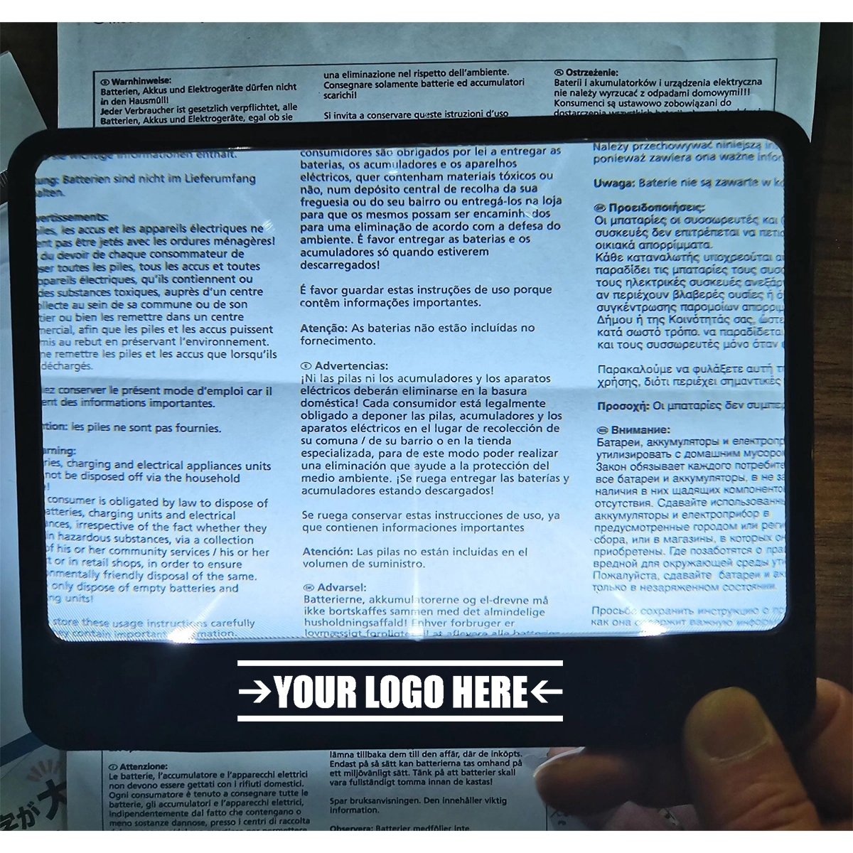3X LED Page Magnifier 2