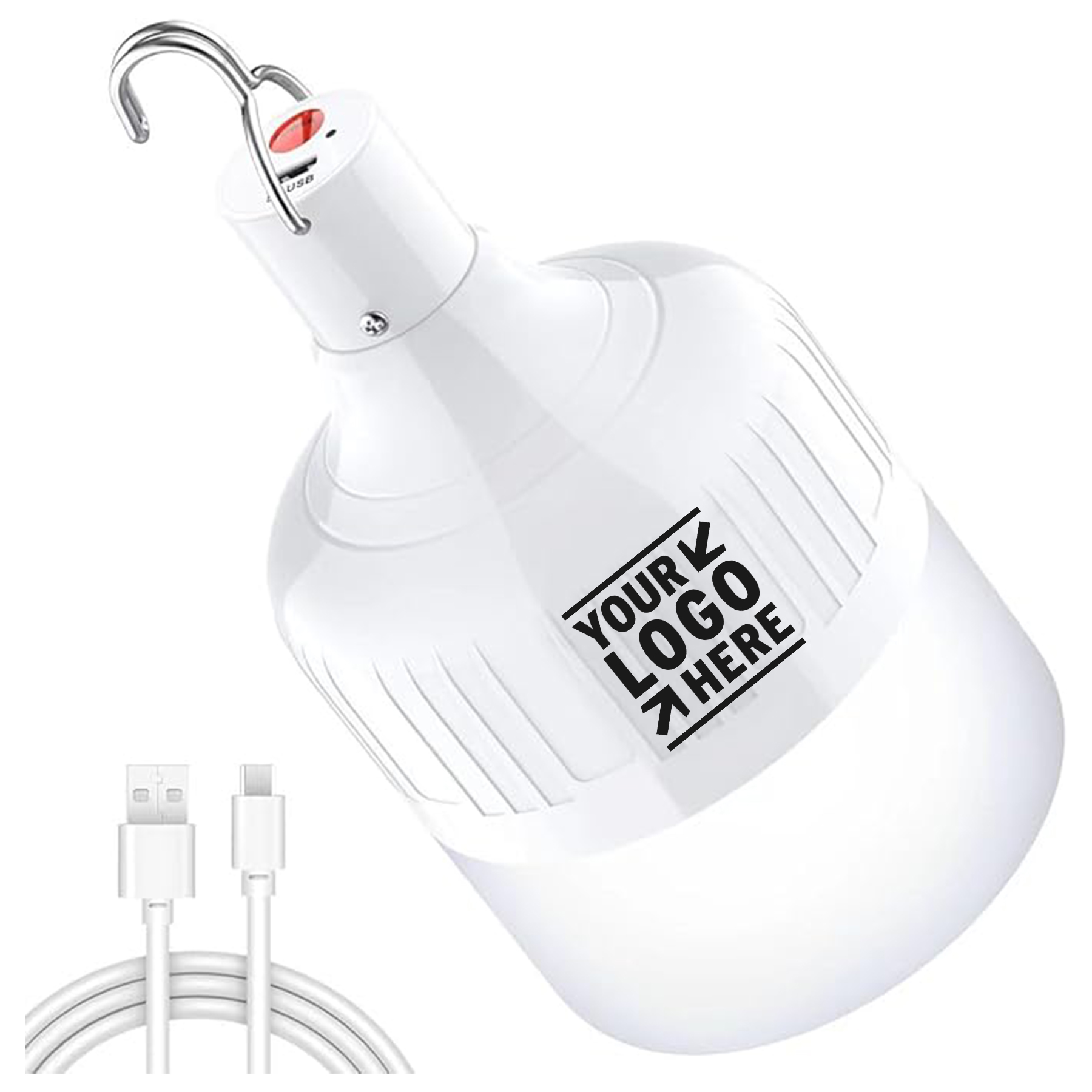 5 Lighting Modes Dimmable 8800mAh LED Bulb USB Hanging Tent 4800 Lumen Emergency Camping Lantern   2