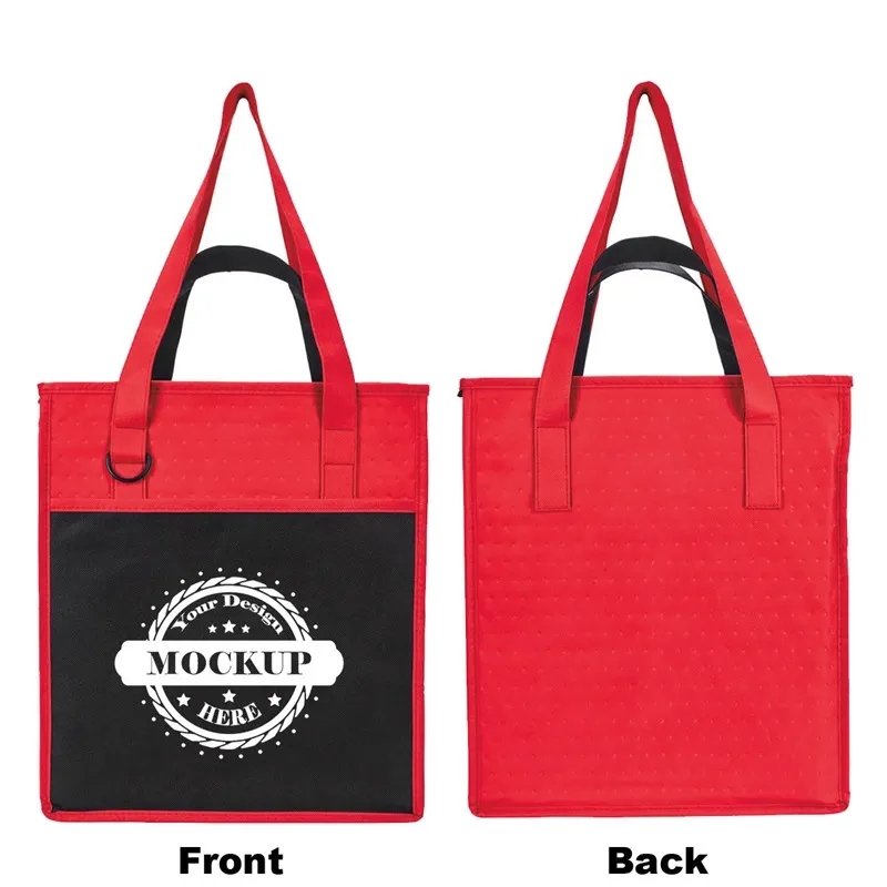 Two-Tone Insulated Grocery Tote 4