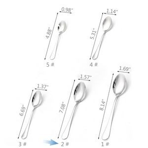6.69 Inch Classic Coffee Dessert Spoon 11