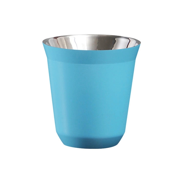 2.7Oz Double Wall Insulated Stainless Steel Espresso Cup 2