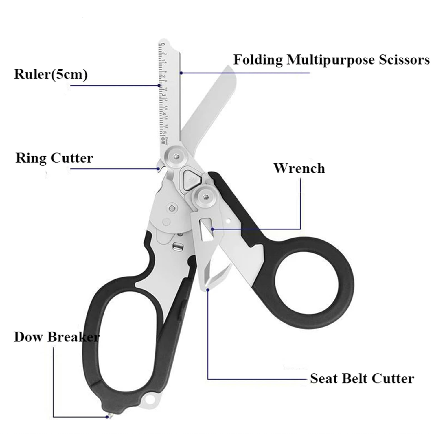 Multifunction Folding Scissors 5