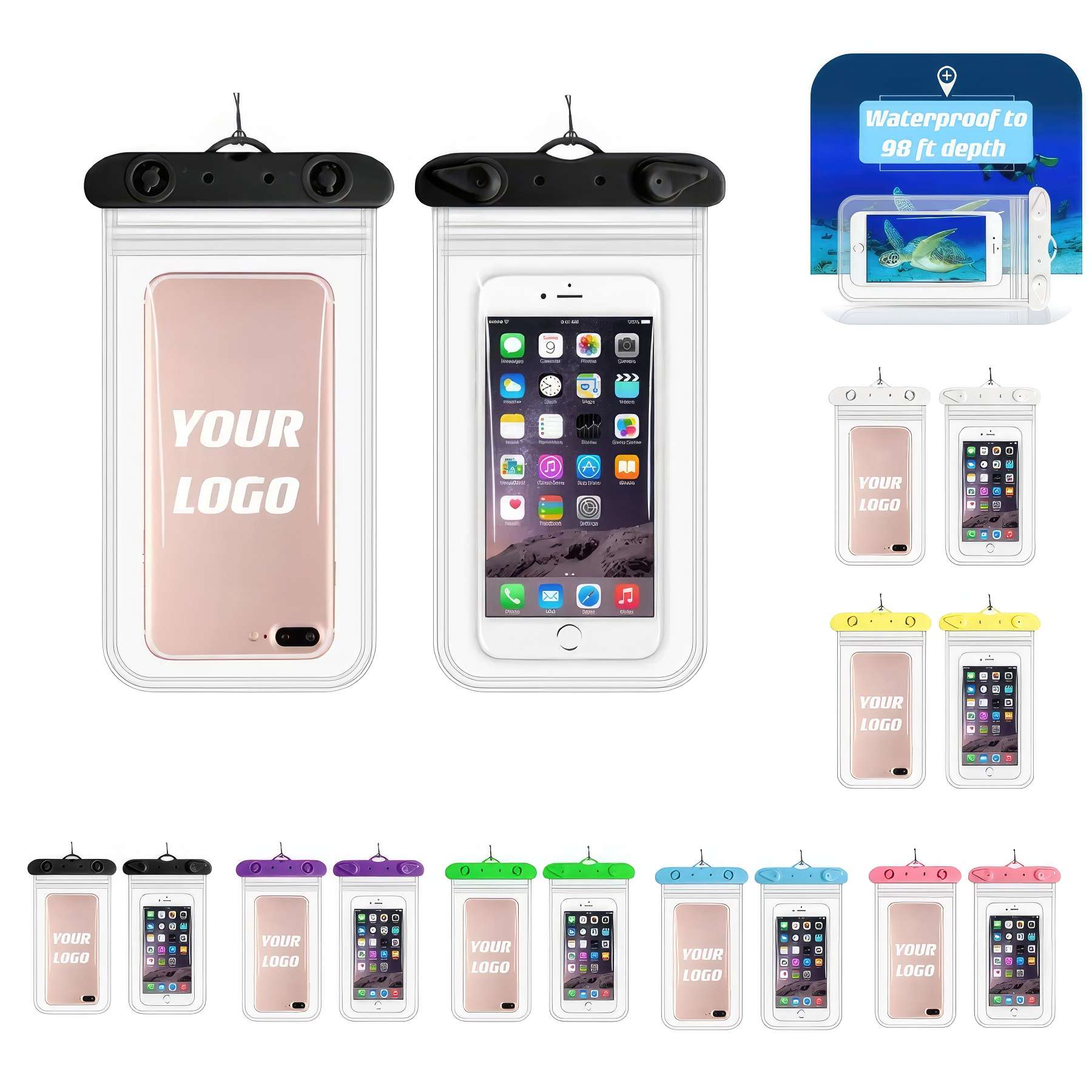 Custom Waterproof Phone Pouch 2