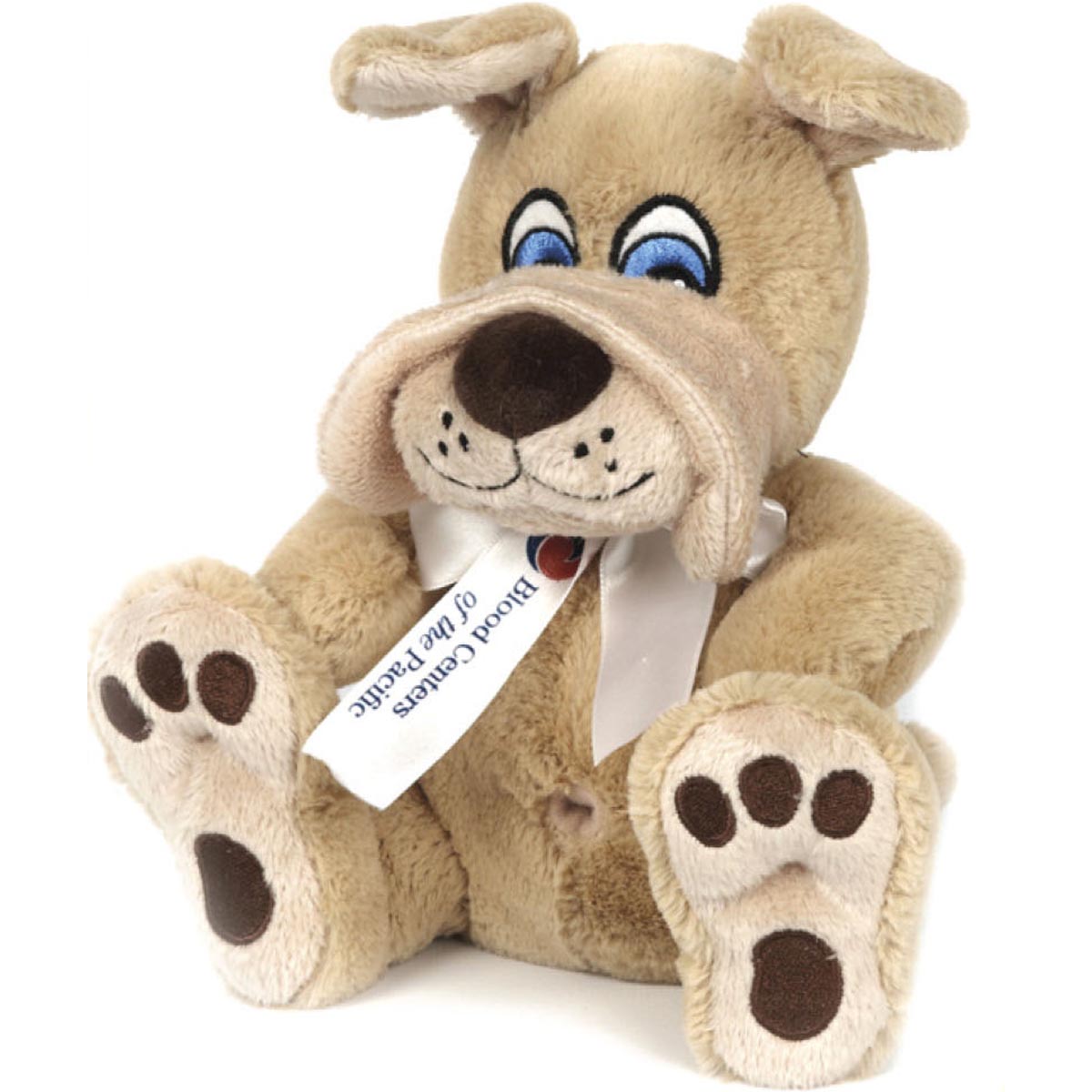 10" Nature Paw Stuffed Animal- Big Paw Bulldog 4