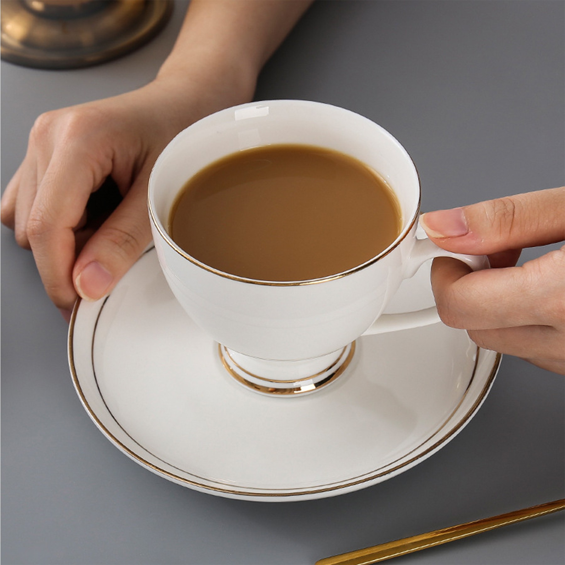 Coffee Cups And Saucers Set 2
