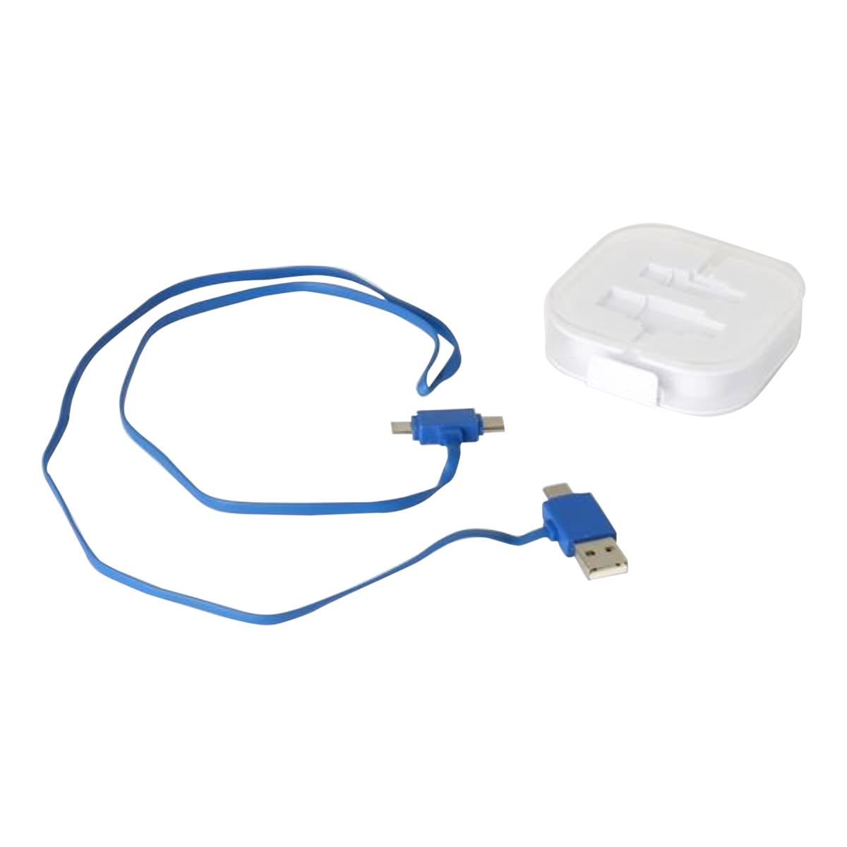 4-In-1 Multi-Connector Charging Cable: Micro/Type C To Type C/Lightning 13