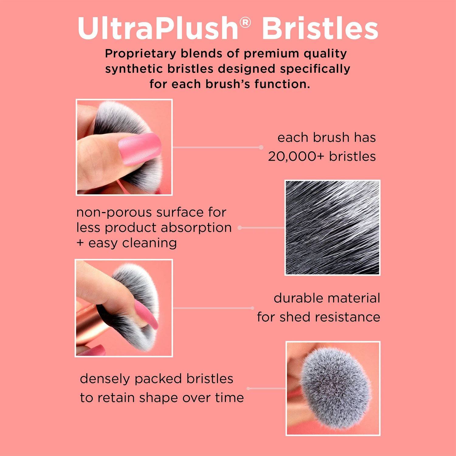 Dense Synthetic Foundation Brush for Flawless Blending 3