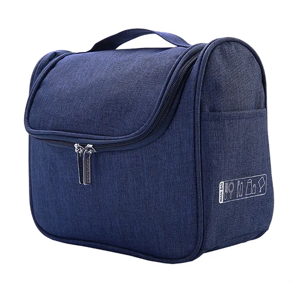Logo heathered hanging Toiletry Bag 6