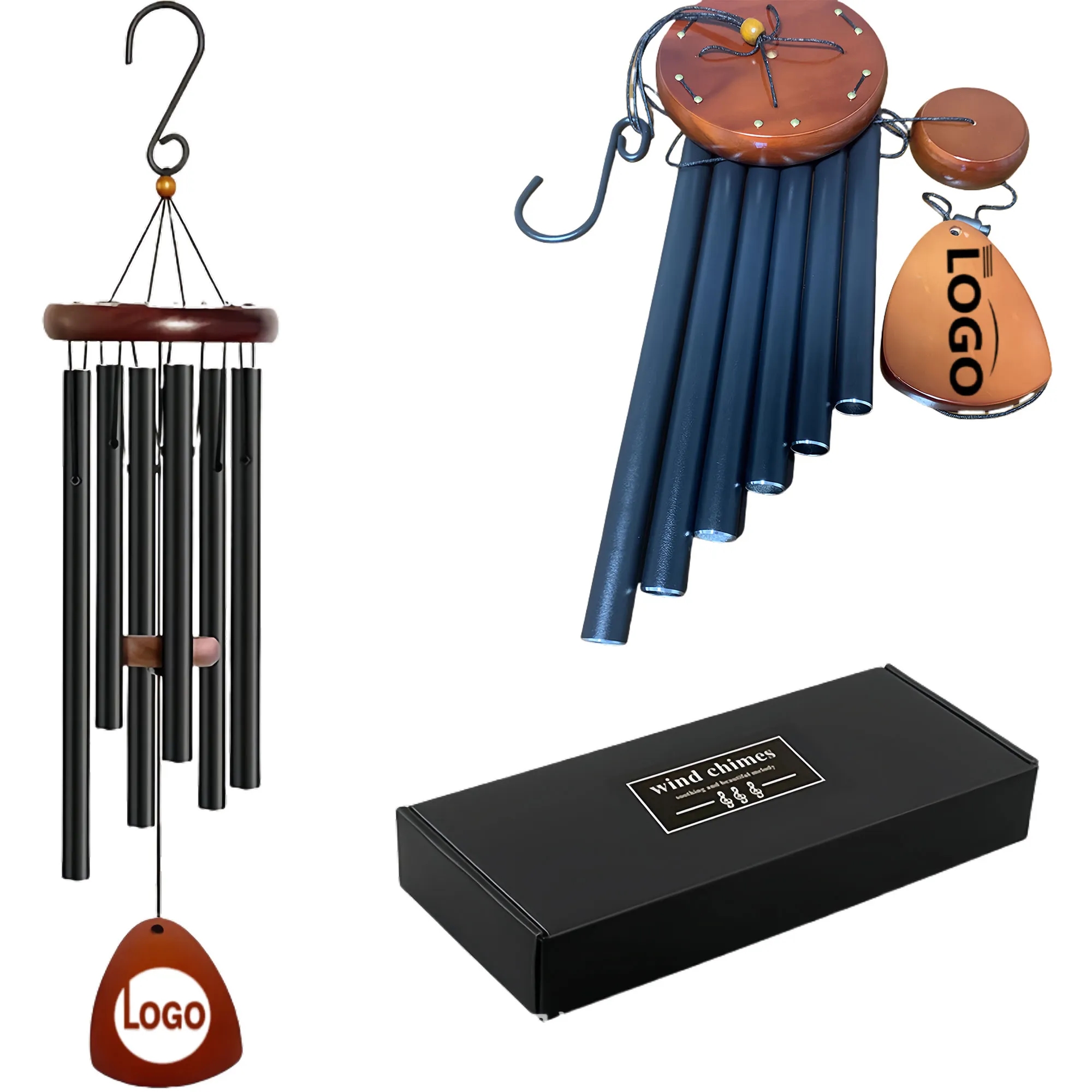 Premium Musical Memorial Wind Chime Aluminum Tube Gift