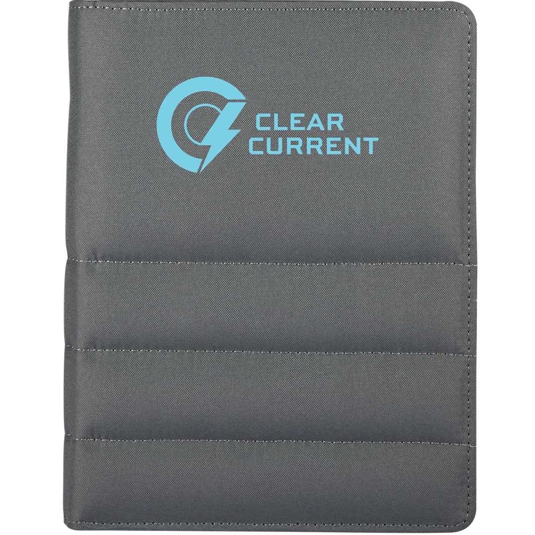 Puffer  Zippered Padfolio with FSC© Recycled Paper 21