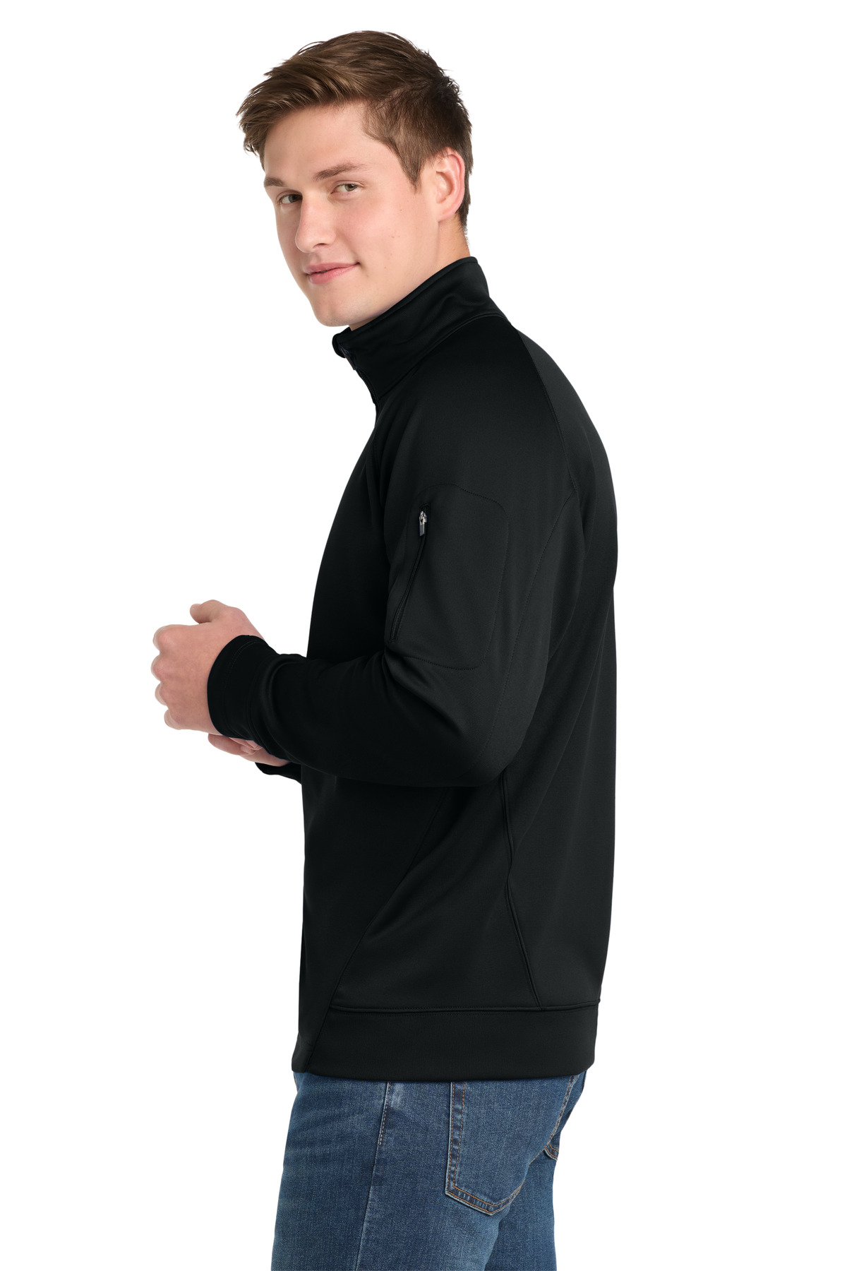 Sport-Tek Tech Fleece 1/4-Zip Pullover. F247 44