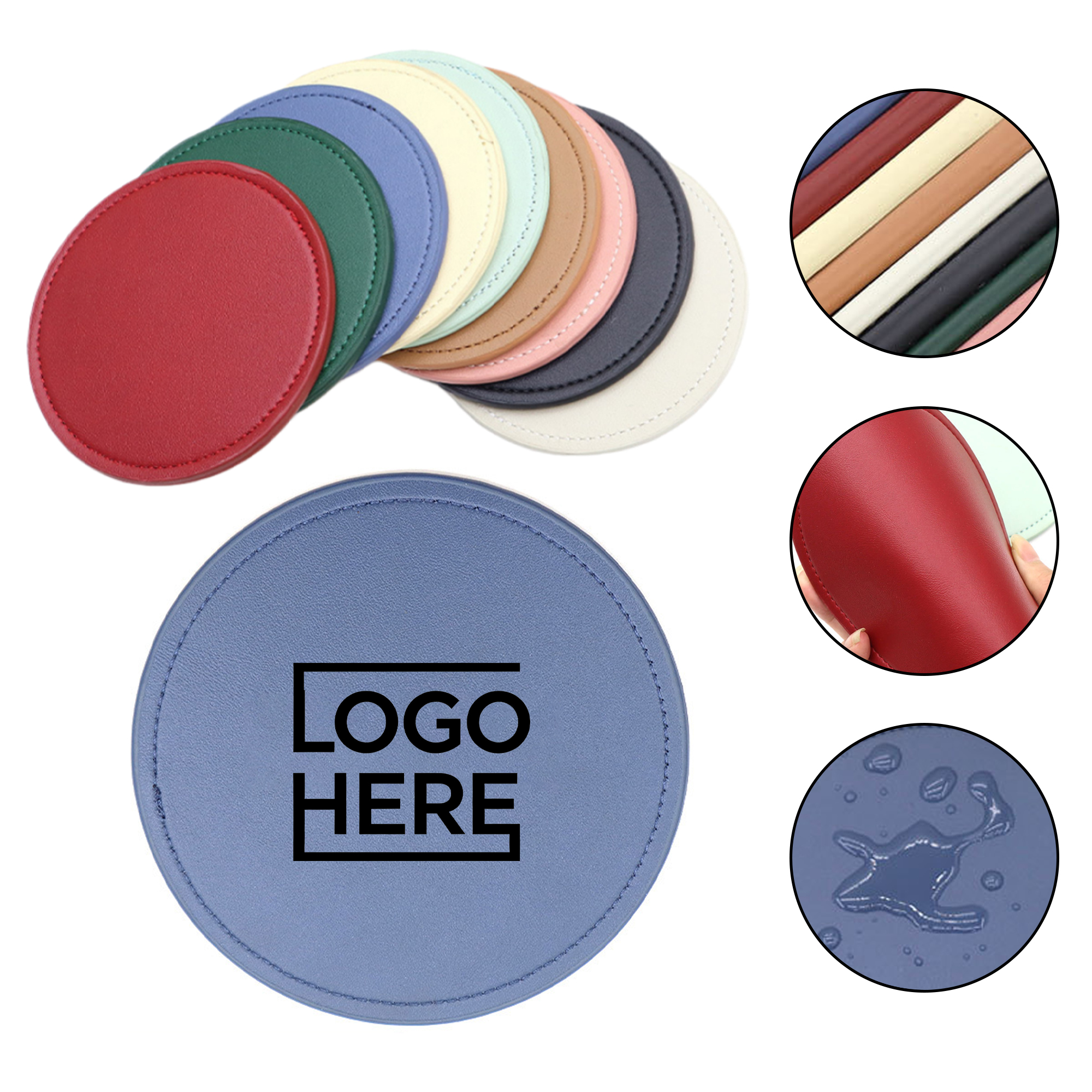 PU Round Coaster 2