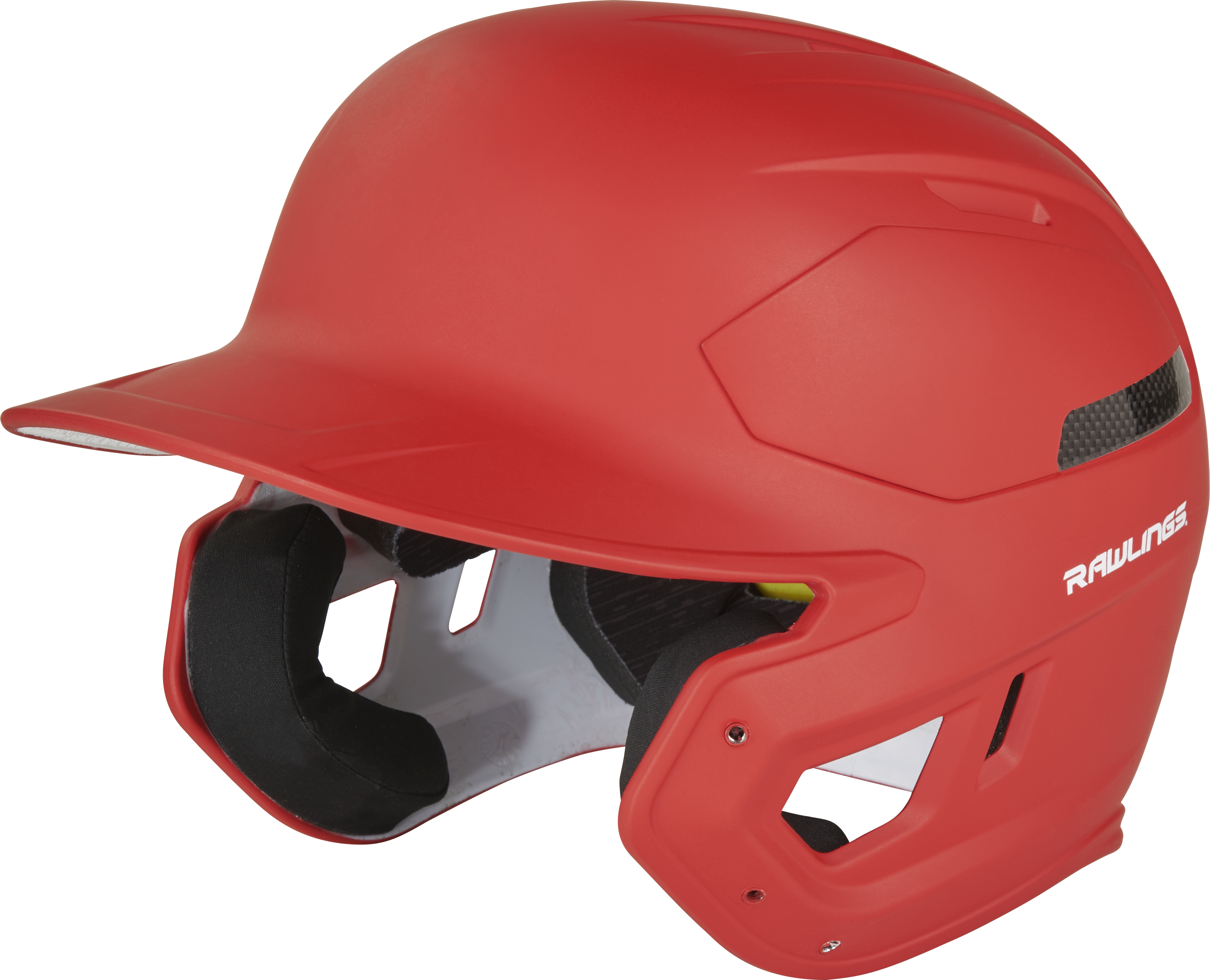 Rawlings Mach Carbon One-Tone Matte Alpha-Sized Helmet 6