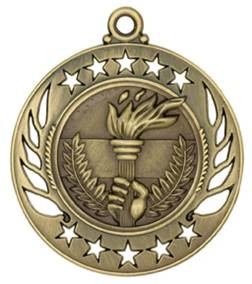 Torch Galaxy Medal, 2 1/4" 2