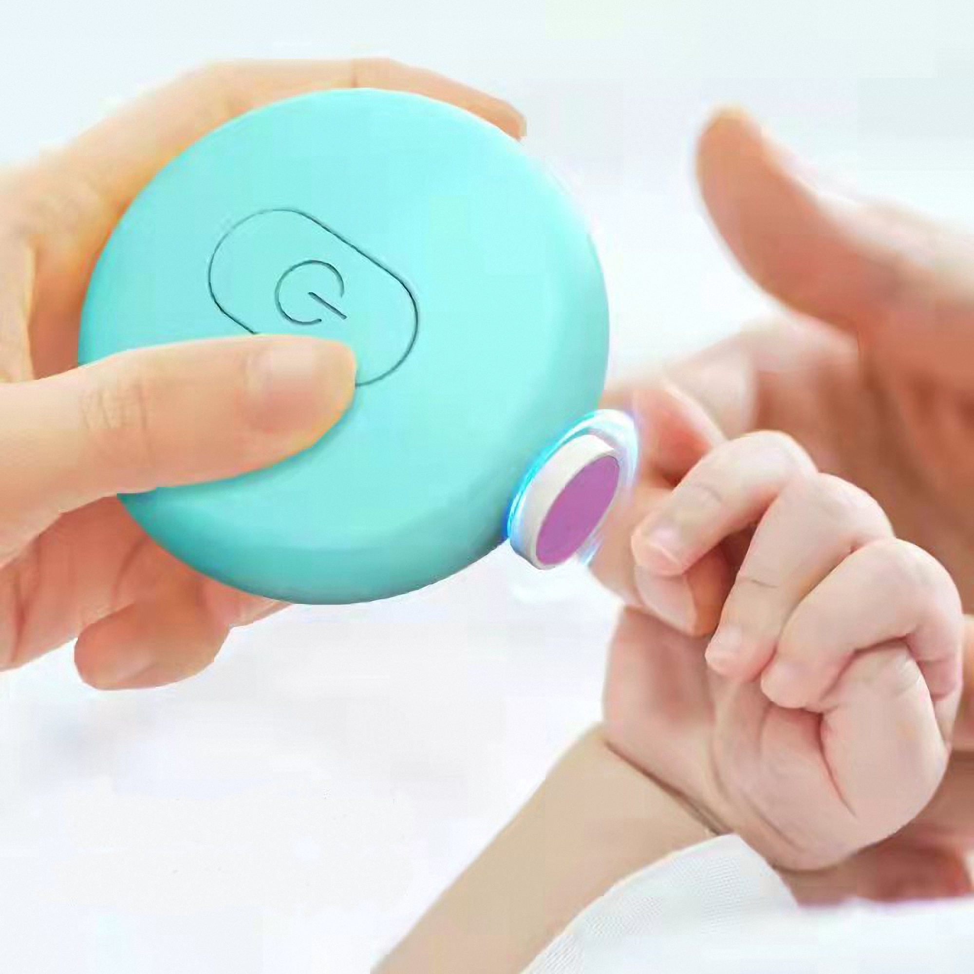 Electric Baby Nail Trimmer with 6 Grinding Pads 4