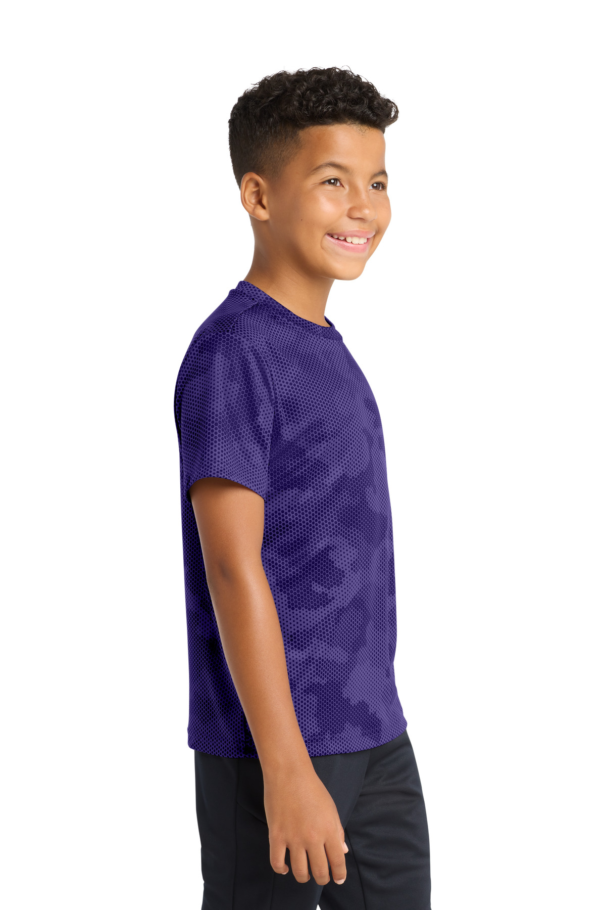 Sport-Tek Youth CamoHex Tee. YST370 46