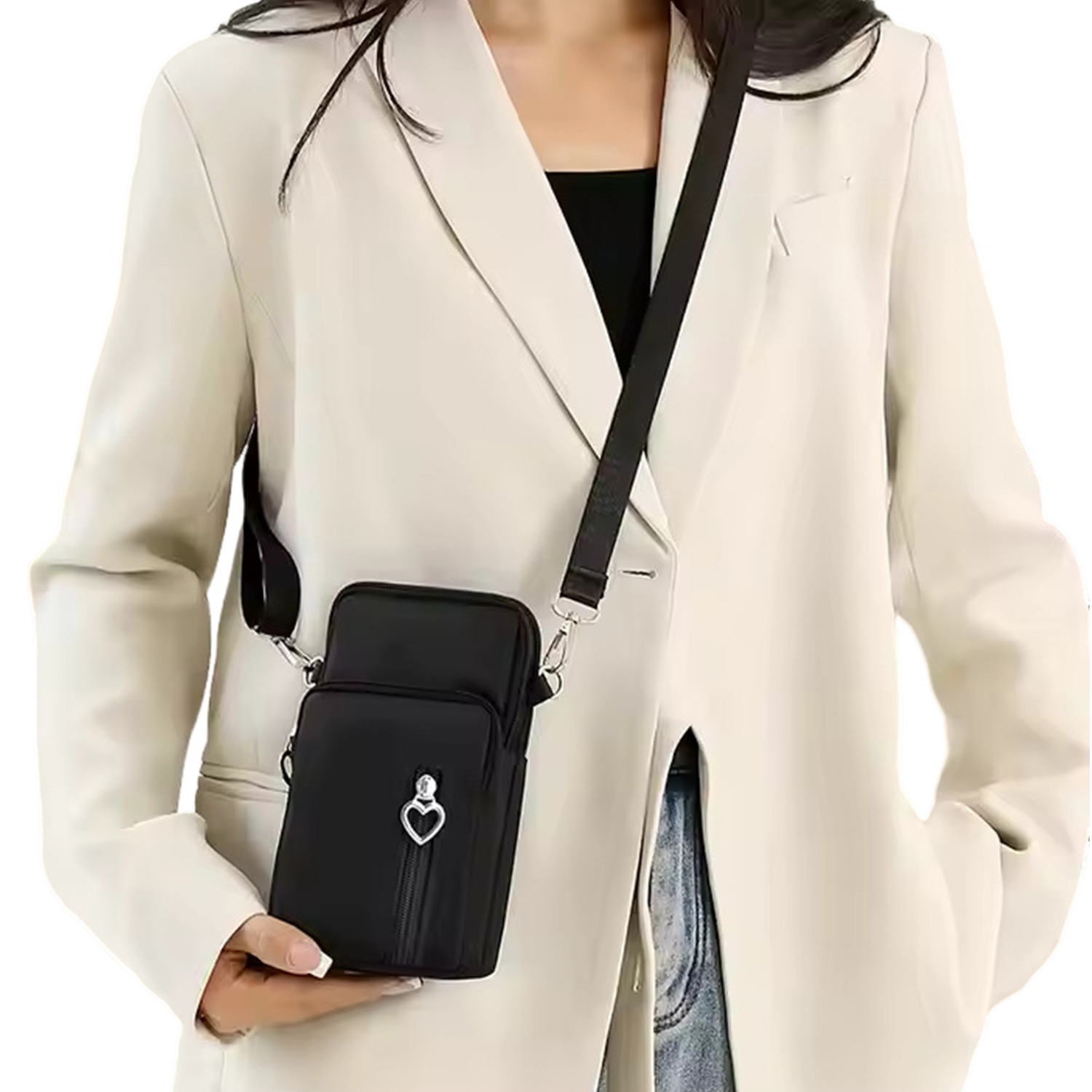 Nylon Shoulder Bag for Cell Phone 19