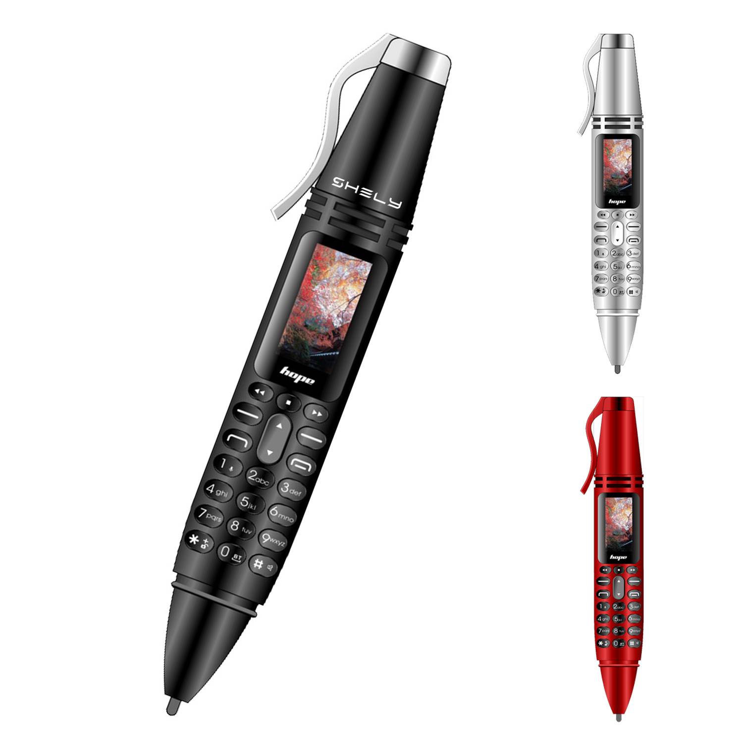 Creative Pen Mini Keyboard Phone Tool 7