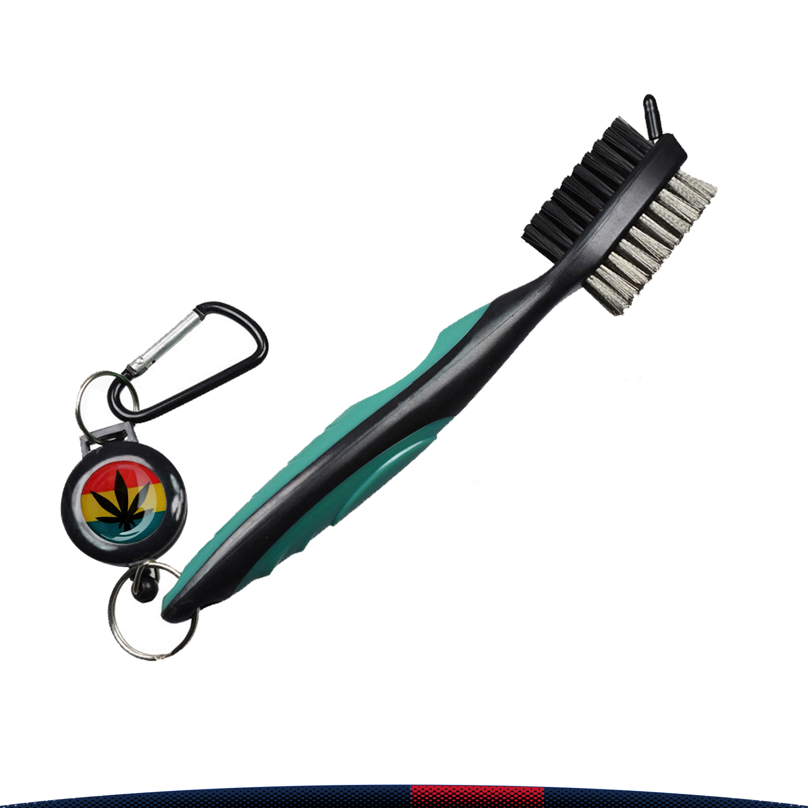 Retractable Double-Sided Golf Club Brush 2