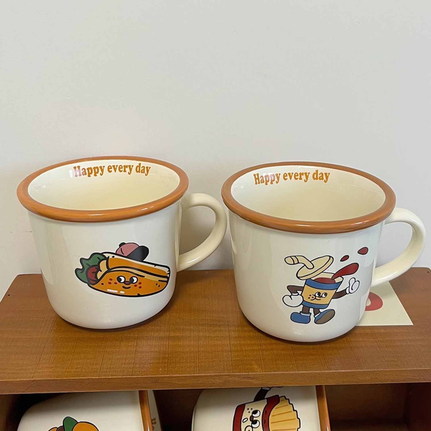 11OZ Creative mugs wholesale cartoons 4