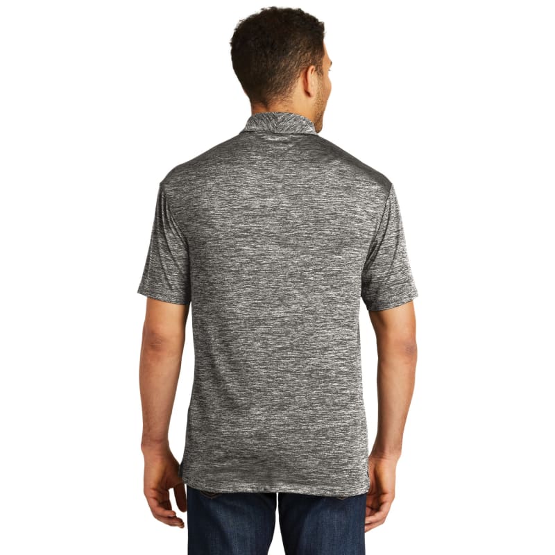 Sport-Tek PosiCharge Electric Heather Polo. 25