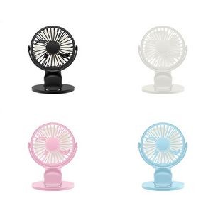 Battery Operated Clip On Mini Desk Fan 3